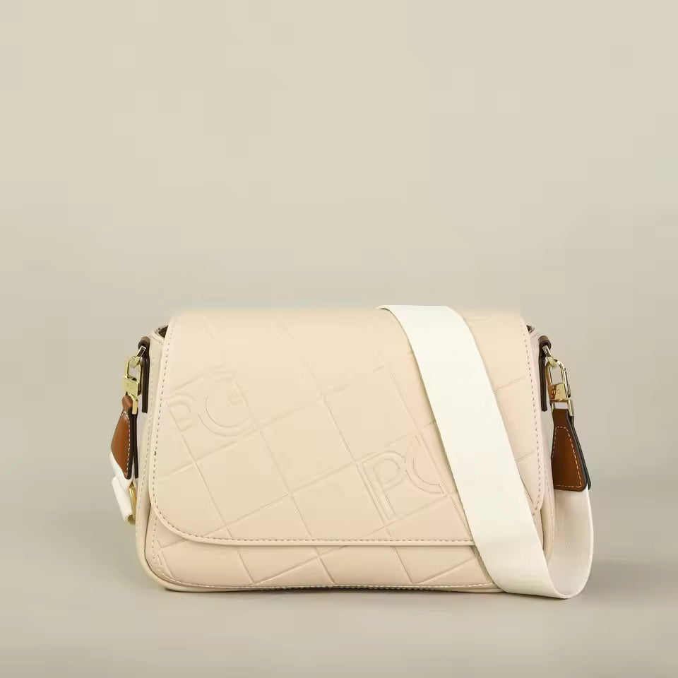 Mala Transversal Clássica PG PATSY GARIS - Modelo Multifuncional Retro
